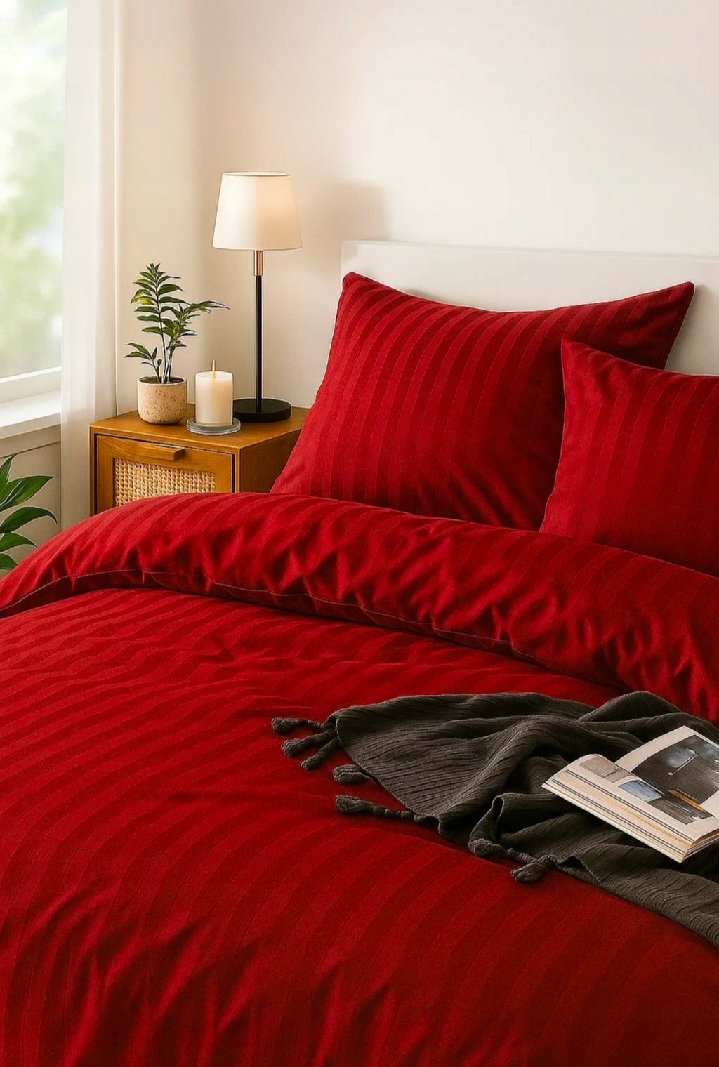 Rot - Elegantes Satin