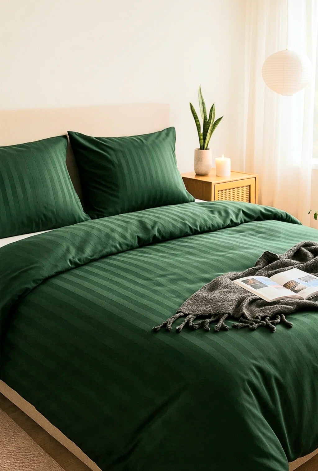 Grün - Elegantes Satin