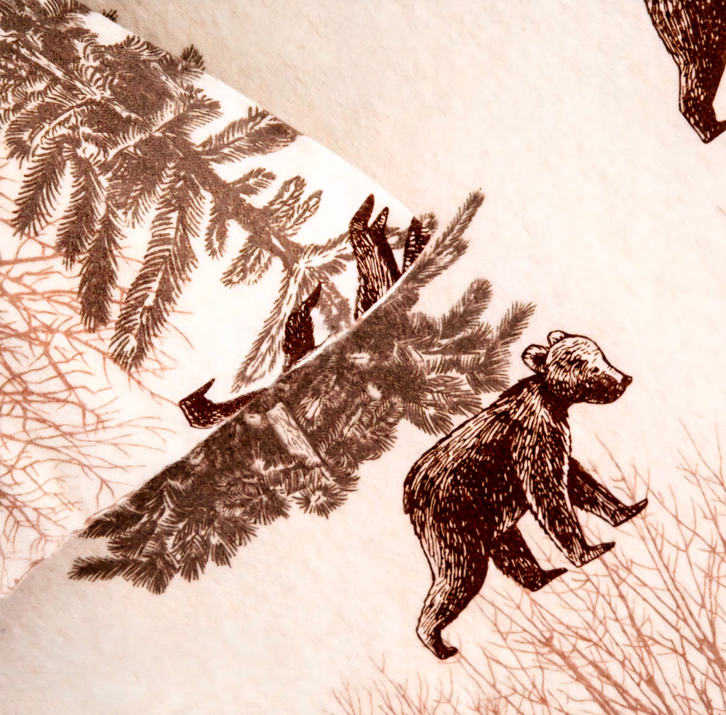 Waldbär - Flanellbettwäsche