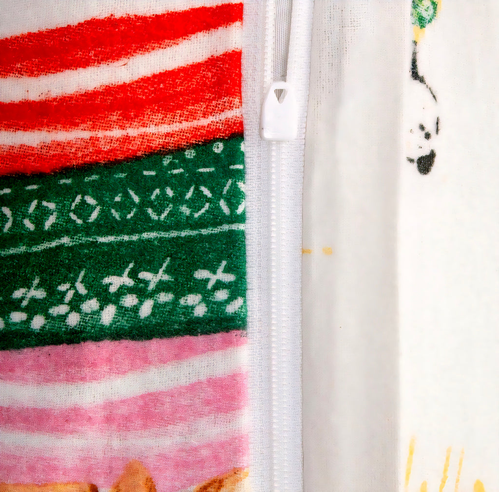 Weihnachtshunde - Flanellbettwäsche