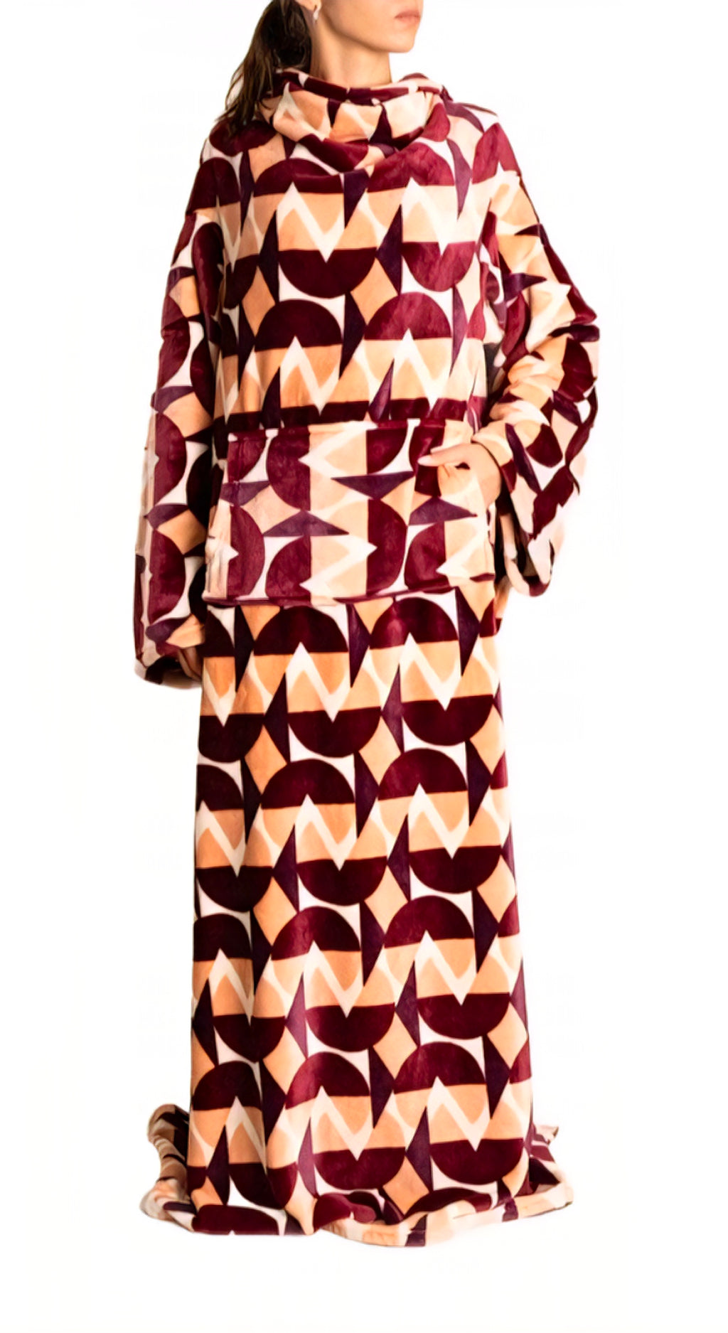 Kuscheldecke mit Ärmeln – Warm, Weich & Perfekt für gemütliche Abende