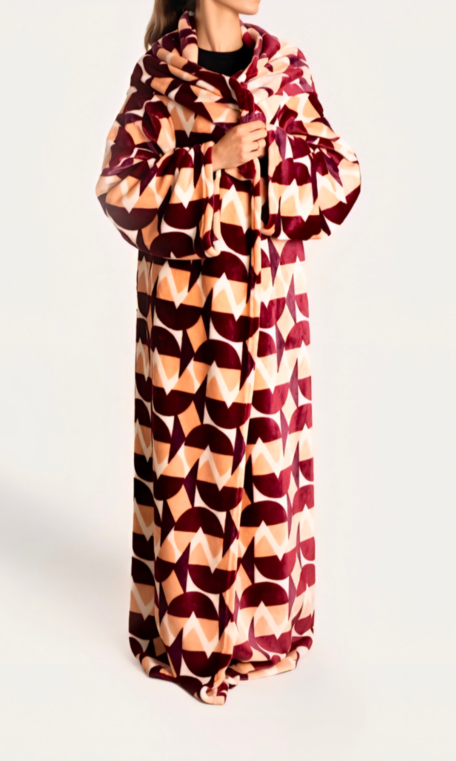 Kuscheldecke mit Ärmeln – Warm, Weich & Perfekt für gemütliche Abende