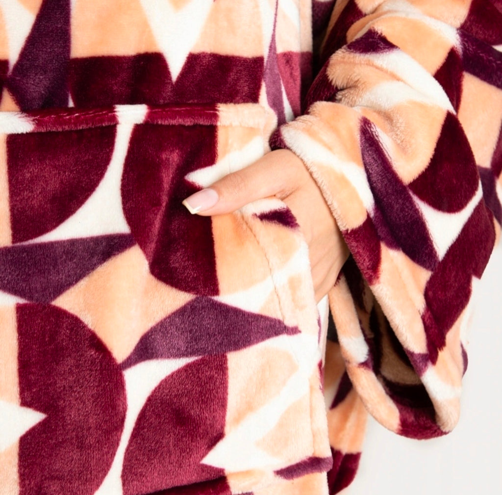 Kuscheldecke mit Ärmeln – Warm, Weich & Perfekt für gemütliche Abende