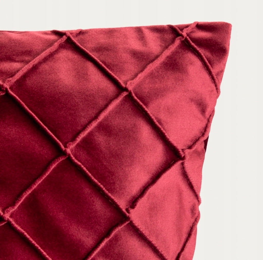 Deko-Kissen Soft Quilted Red  – Homla