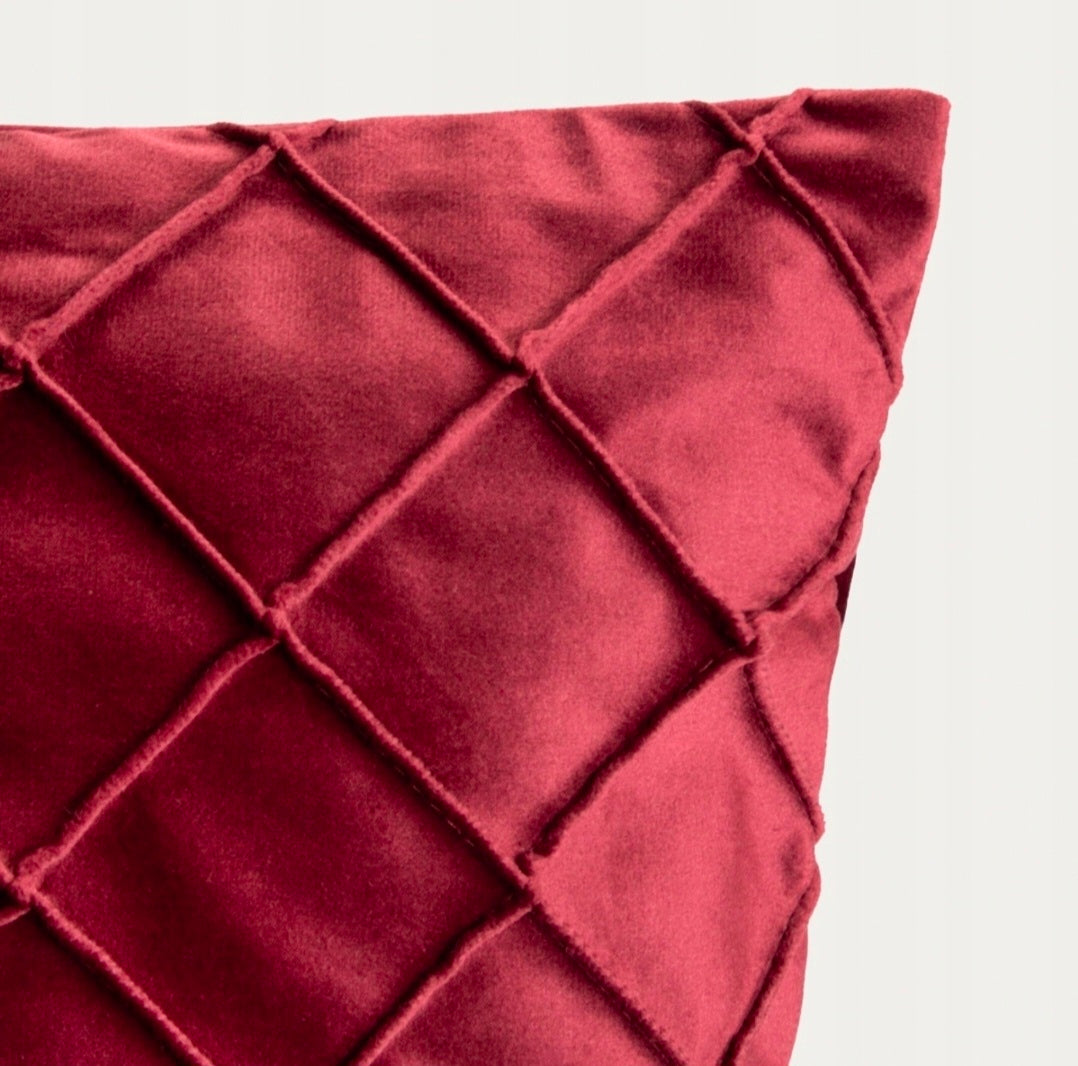Deko-Kissen Soft Quilted Red  – Homla