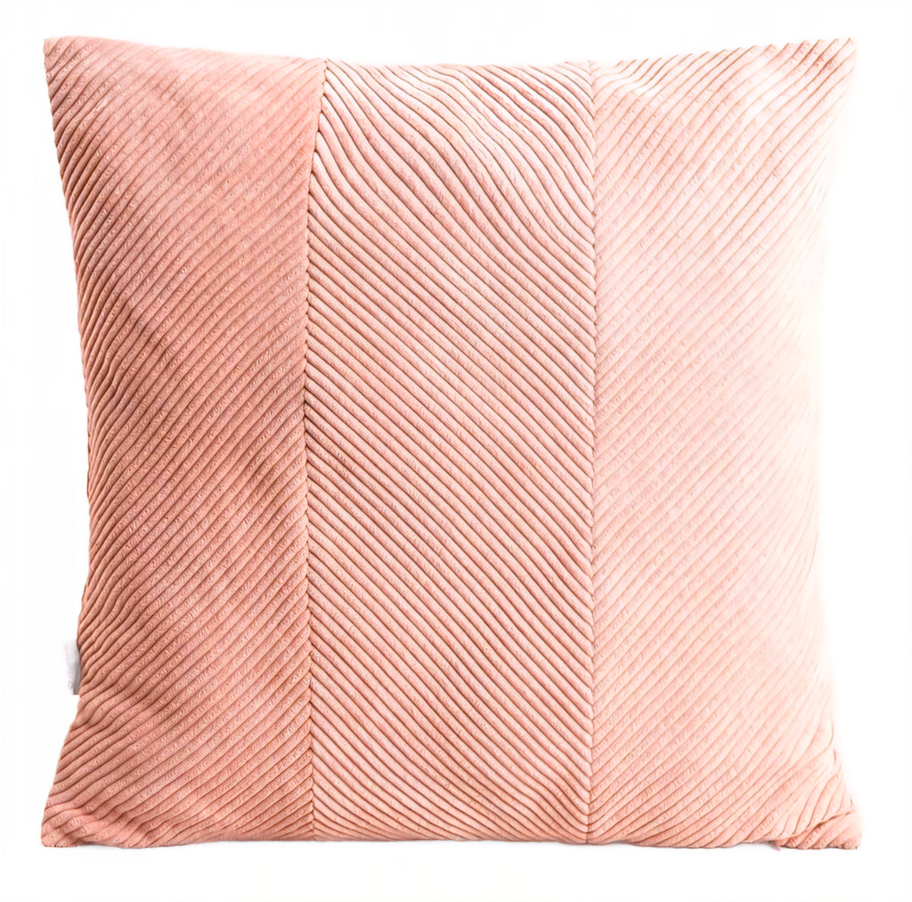 Deko-Kissen Soft Coral Lines – 45×45 cm – Homla