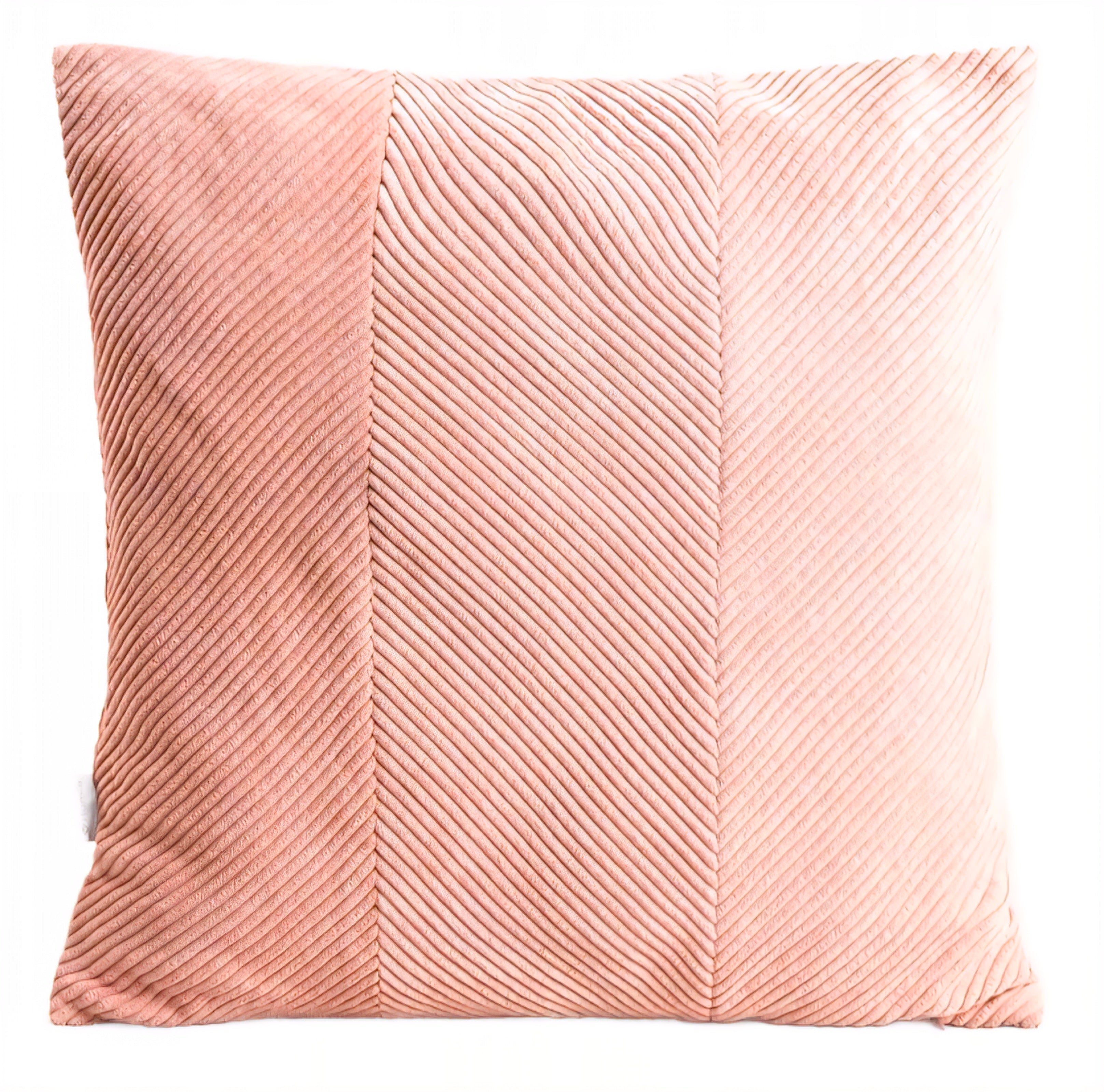 Deko-Kissen Soft Coral Lines – 45×45 cm – Homla