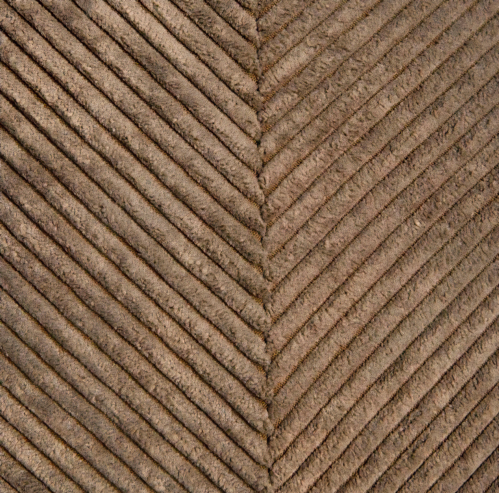 Deko-Kissen Soft Taupe Lines – 45×45 cm – Homla