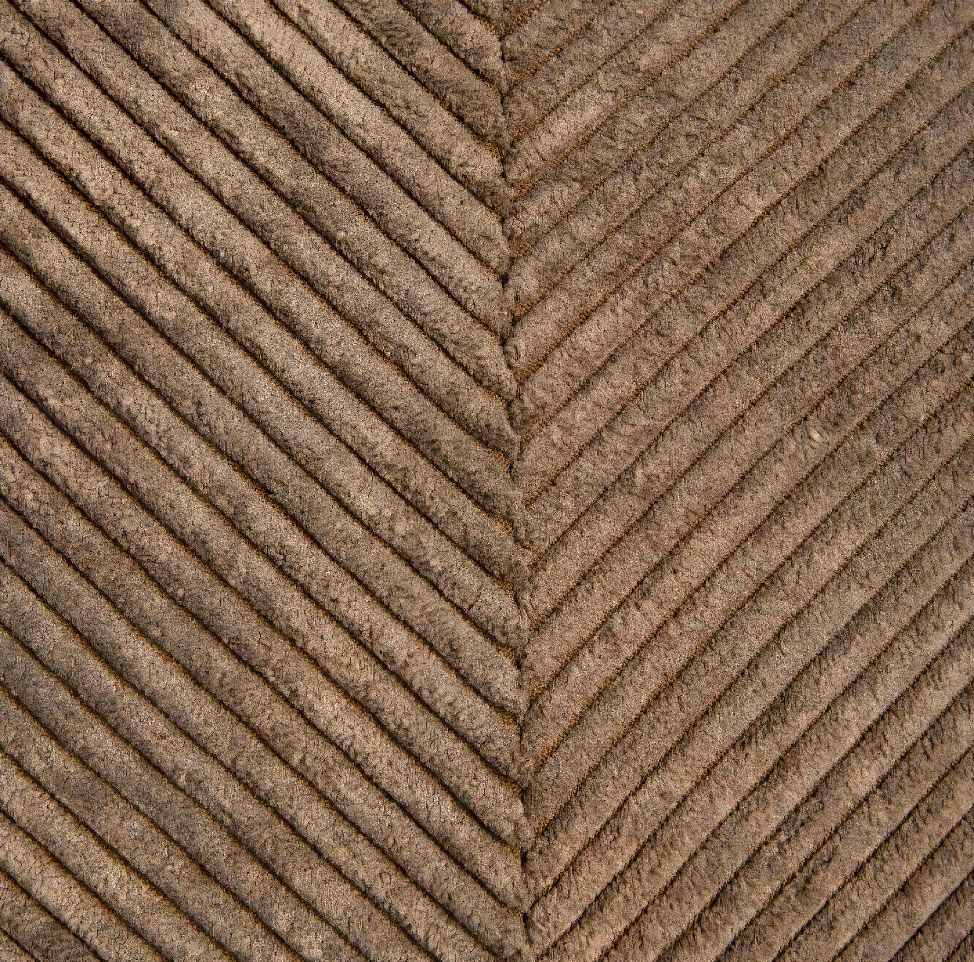 Deko-Kissen Soft Taupe Lines – 45×45 cm – Homla