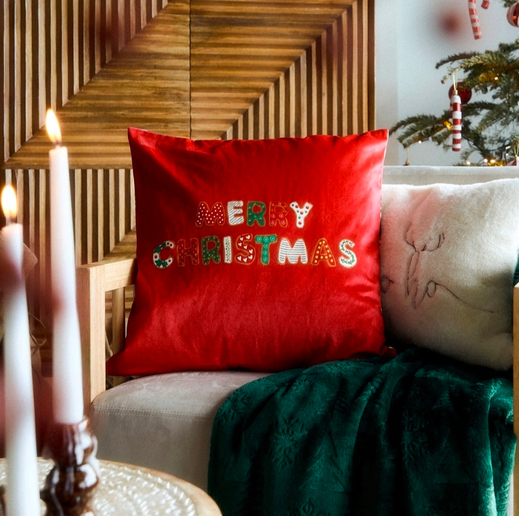 Beidseitiges Deko-Kissen Christmas Mix – 45×45 cm – Homla