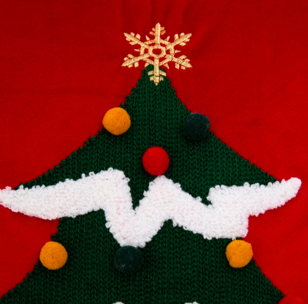 Homla Deko-Kissen Christmas Tree – 45×45 cm