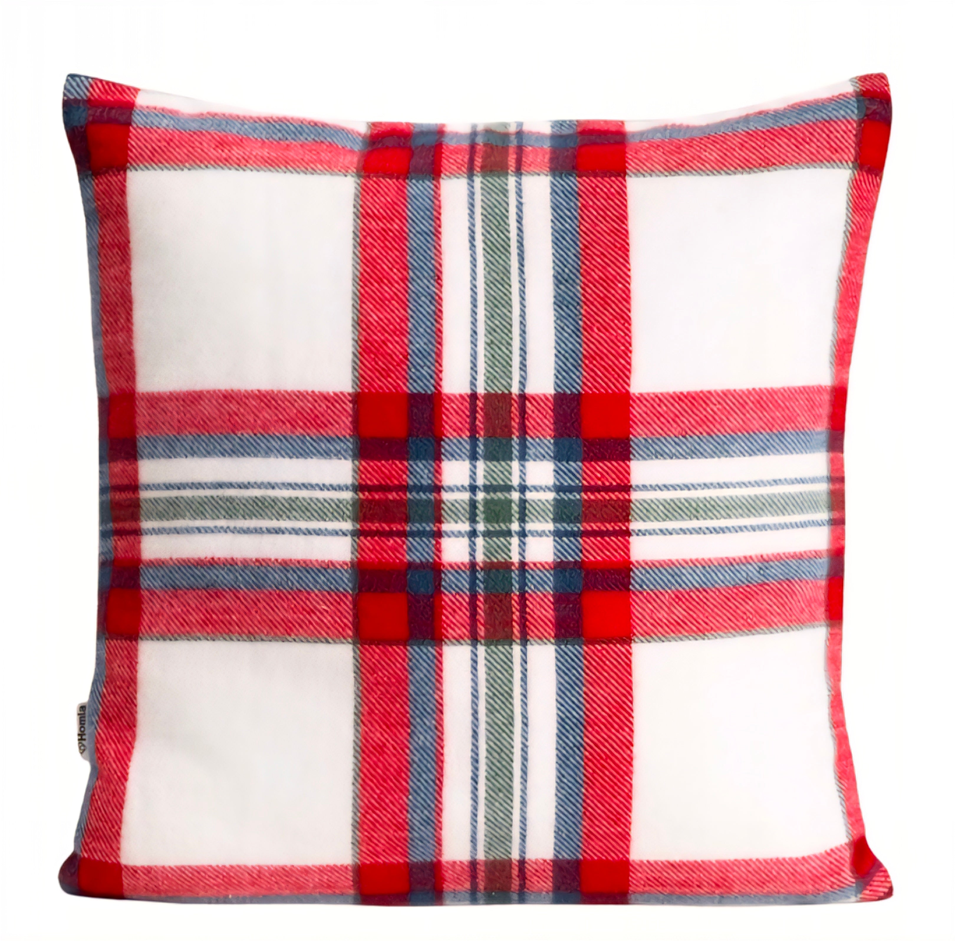 Karo-Deko-Kissen – 45×45 cm – Homla